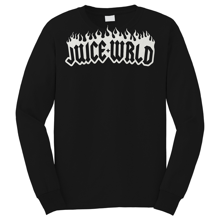 JUICE WRLD RAPPER LOGO 2 Long Sleeve T-Shirt