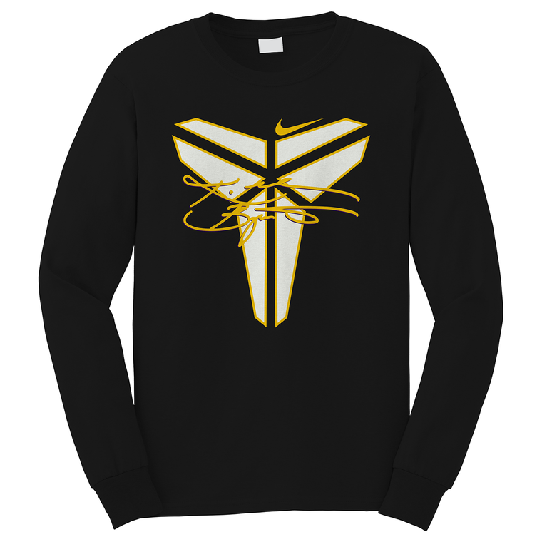 KOBE BRYANT BLACK MAMBA LOGO NIKE Long Sleeve T-Shirt