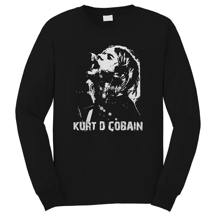 KURT COBAIN NIRVANA ROCK BAND 3 Long Sleeve T-Shirt