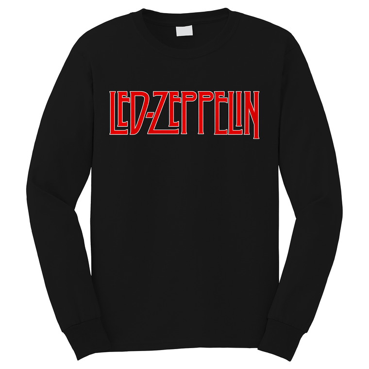 LED ZEPPELIN ROCK BAND LOGO Long Sleeve T-Shirt