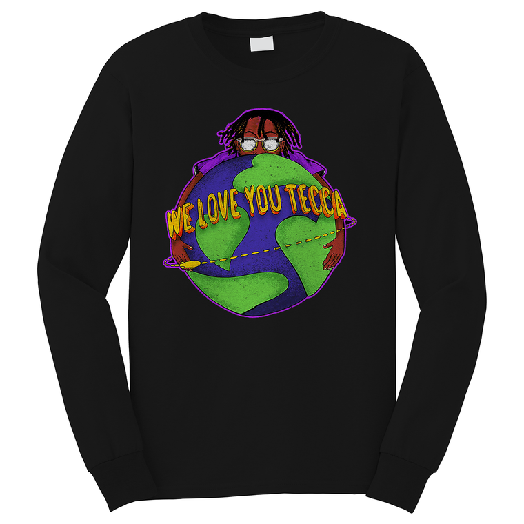 LIL TECCA RAPPER WE LOVE YOU Long Sleeve T-Shirt