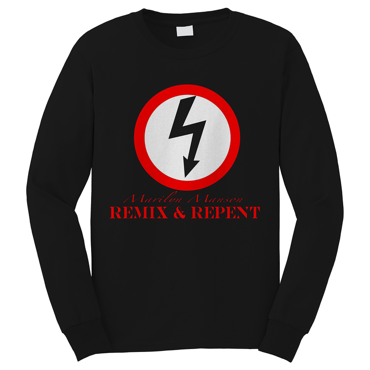 MARILYN MANSON REMIX AND REPENT Long Sleeve T-Shirt