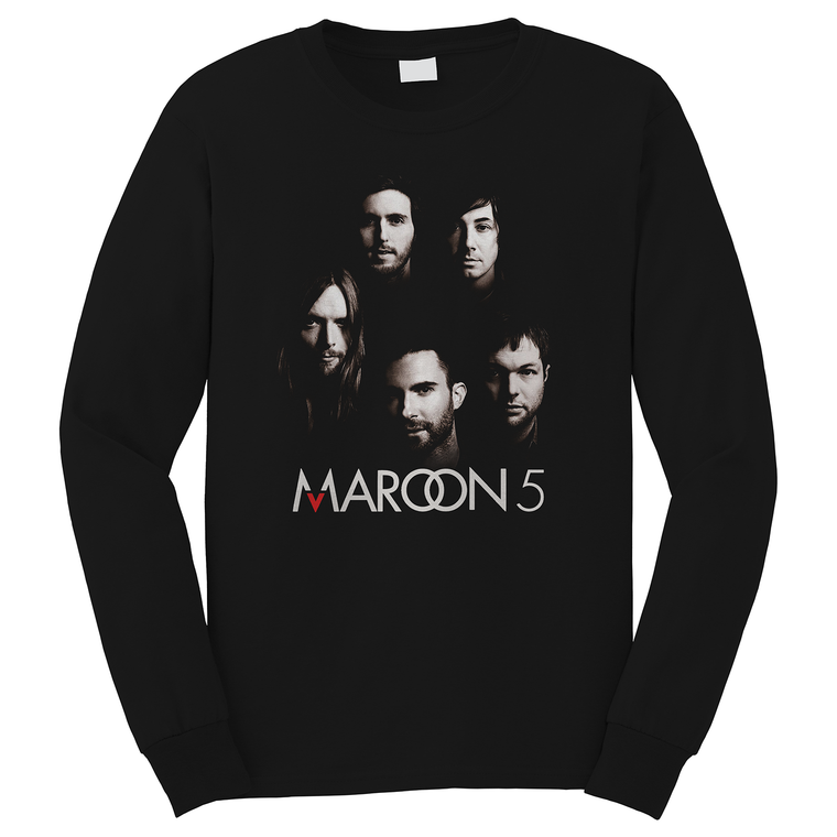 MAROONS 5 BAND ADAM LEVINE Long Sleeve T-Shirt