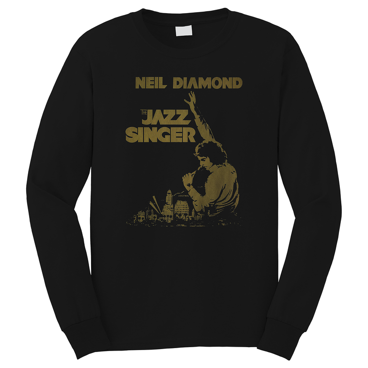 NEIL DIAMOND THE JAZZ SINGER Long Sleeve T-Shirt