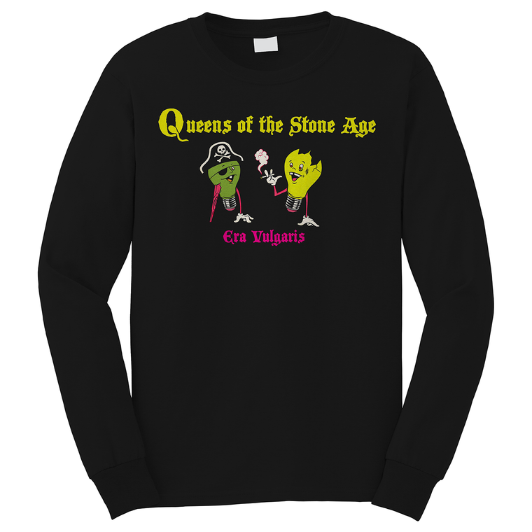QUEENS OF THE STONE AGE ERA VULGARIS Long Sleeve T-Shirt