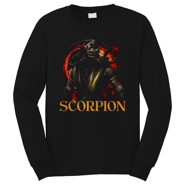 SCORPION MORTAL KOMBAT 3 Long Sleeve T-Shirt