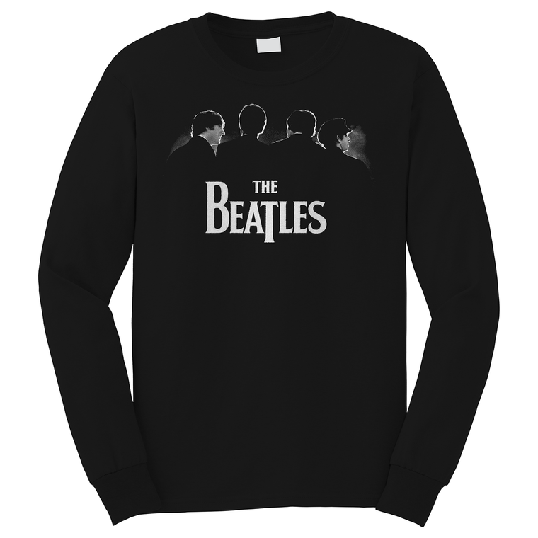 THE BEATLES BAND SILHOUETTE Long Sleeve T-Shirt