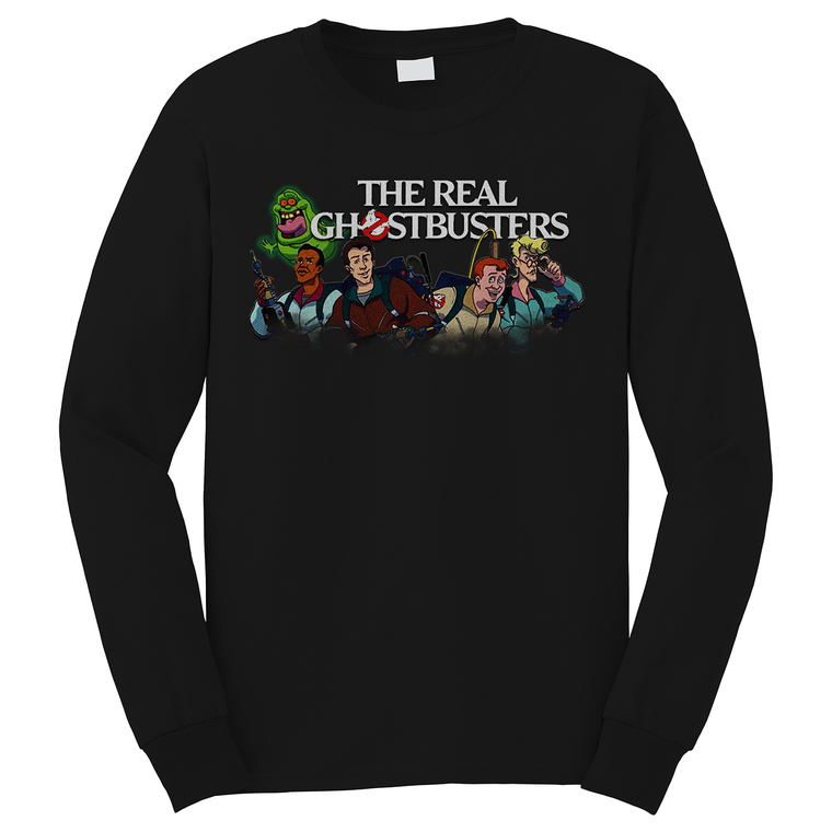 THE REAL GHOSTBUSTERS CHARACTERS Long Sleeve T-Shirt