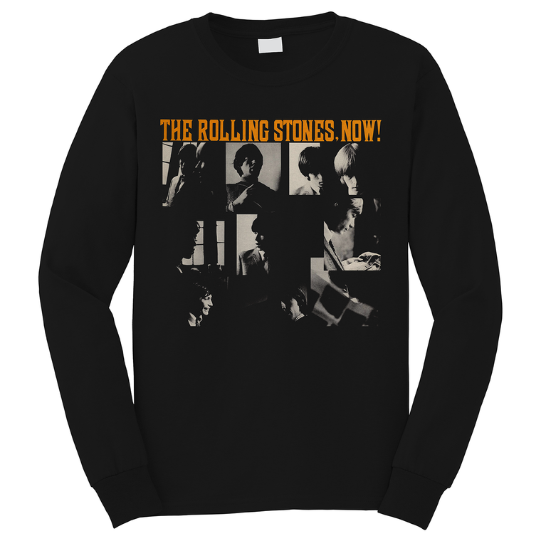 THE ROLLING STONES NOW ROCK BAND Long Sleeve T-Shirt