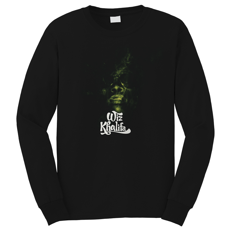 WIZ KHALIFA RAPPER ROLLING PAPERS Long Sleeve T-Shirt