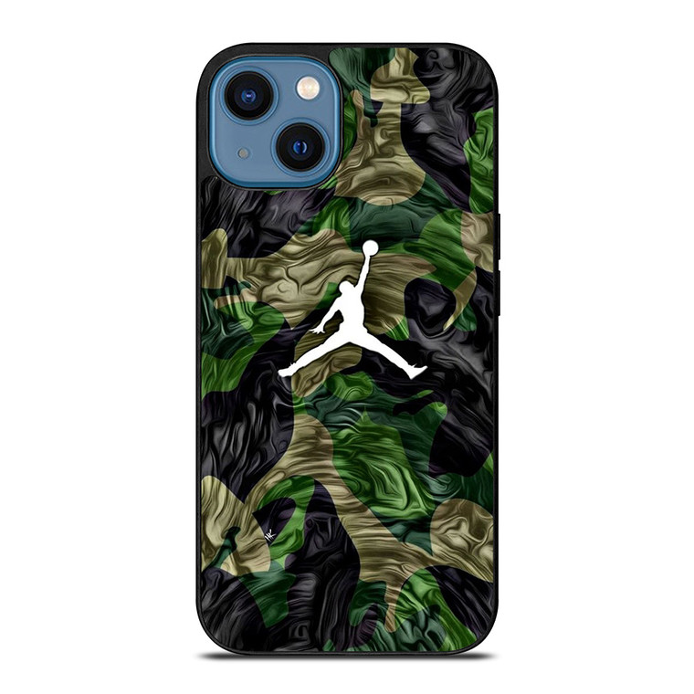 AIR JORDAN CAMO ART iPhone 14 Case