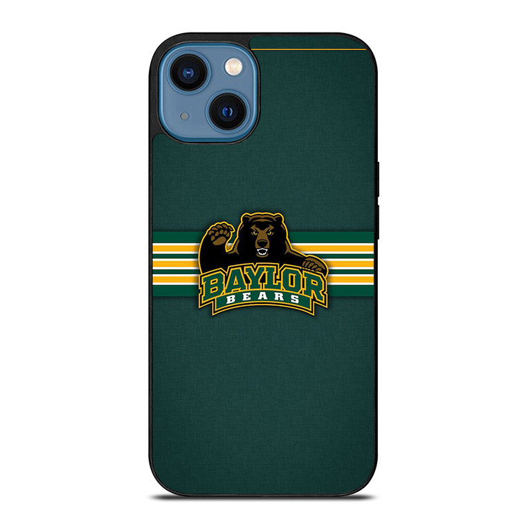 BAYLOR BEARS UNIVERSITY FOOTBALL LOGO iPhone 14 Case