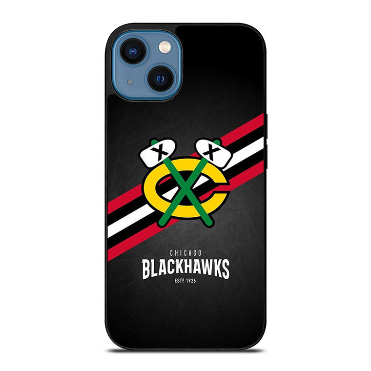 CHICAGO BLACKHAWKS FOOTBALL LOGO 1926 iPhone 14 Case