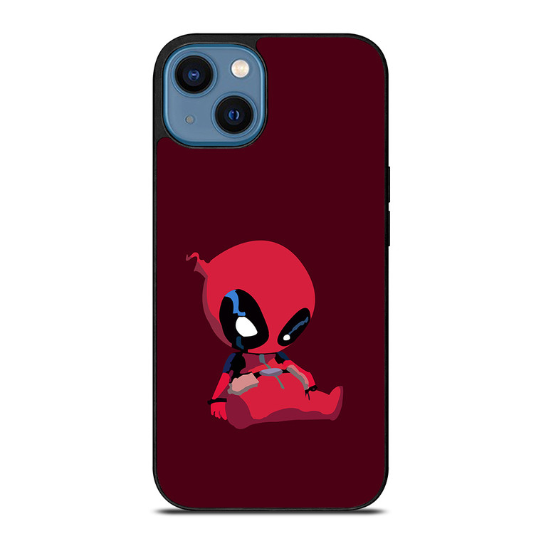 DEADPOOL CUTE KAWAII SUPERHERO iPhone 14 Case