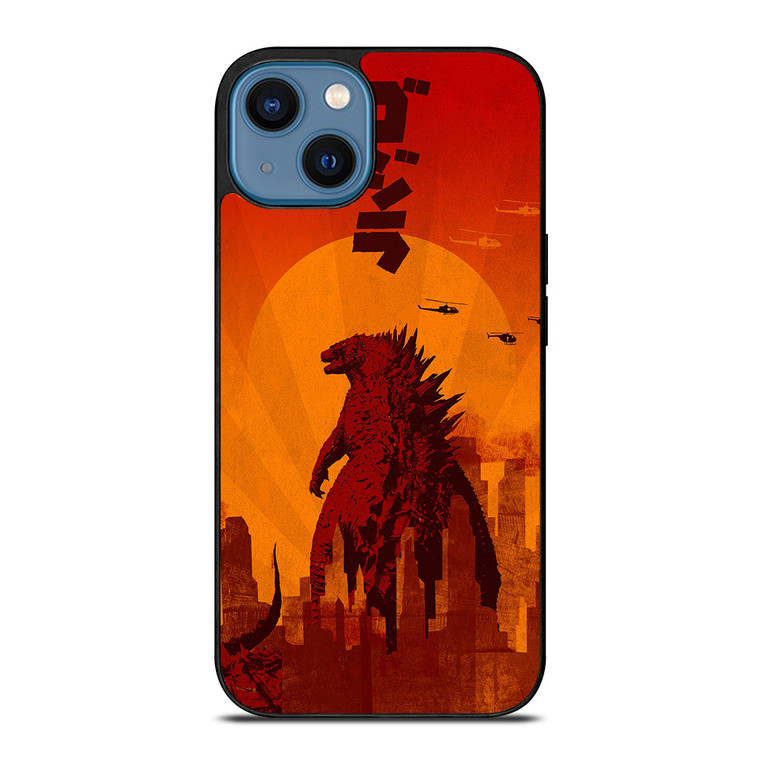 GODZILA MONSTER ART iPhone 14 Case