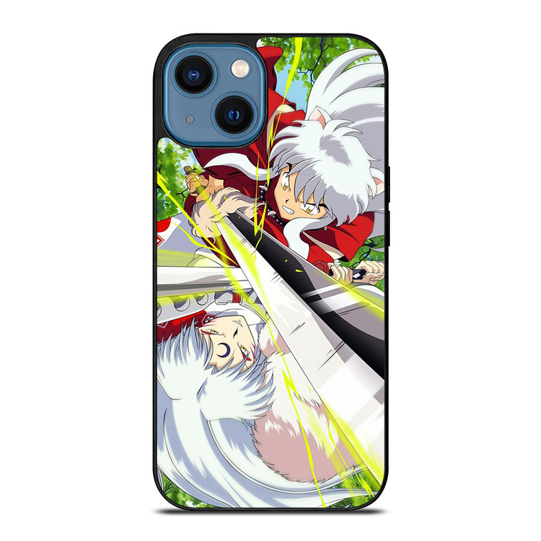INUYASHA VS SESSHOMARU MANGA ANIME iPhone 14 Case
