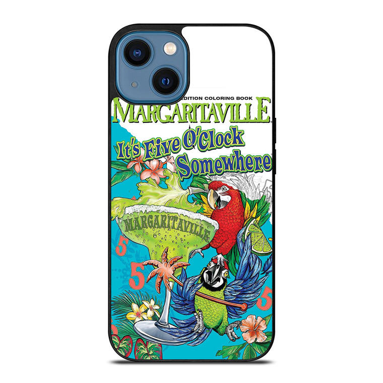 MARGARITAVILLE COLORING BOOK iPhone 14 Case