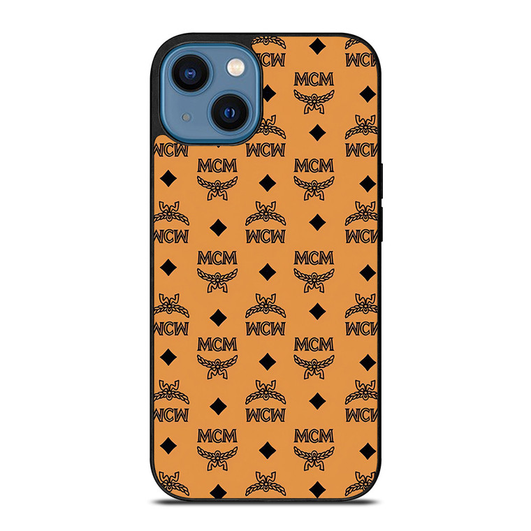 MCM WORLDWIDE ICON YELLOW iPhone 14 Case