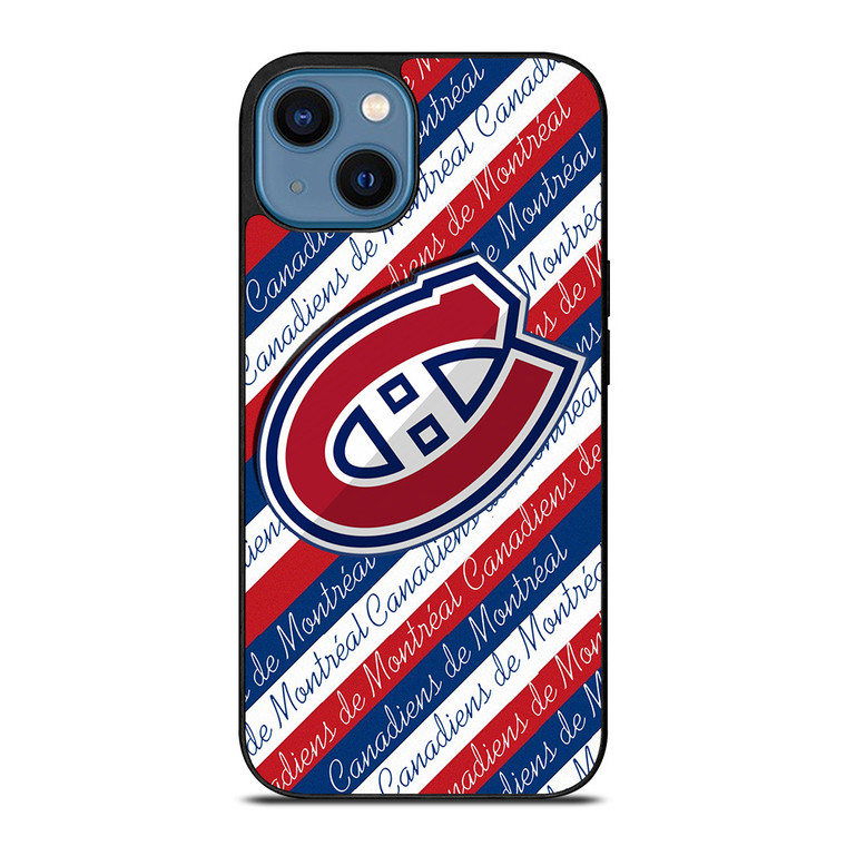 MONTREAL CANADIENS HOCKEY LOGO EMBLEM iPhone 14 Case