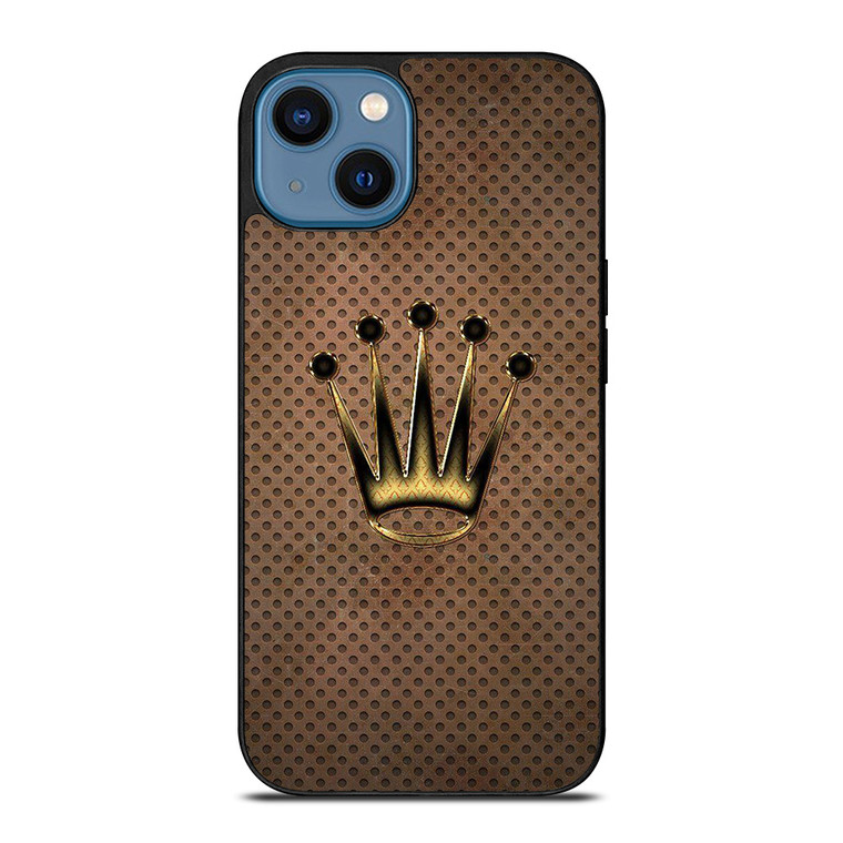ROLEX LOGO GOLD iPhone 14 Case