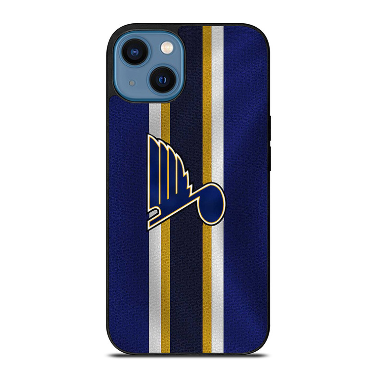 ST LOUIS BLUES LOGO FLAG iPhone 14 Case