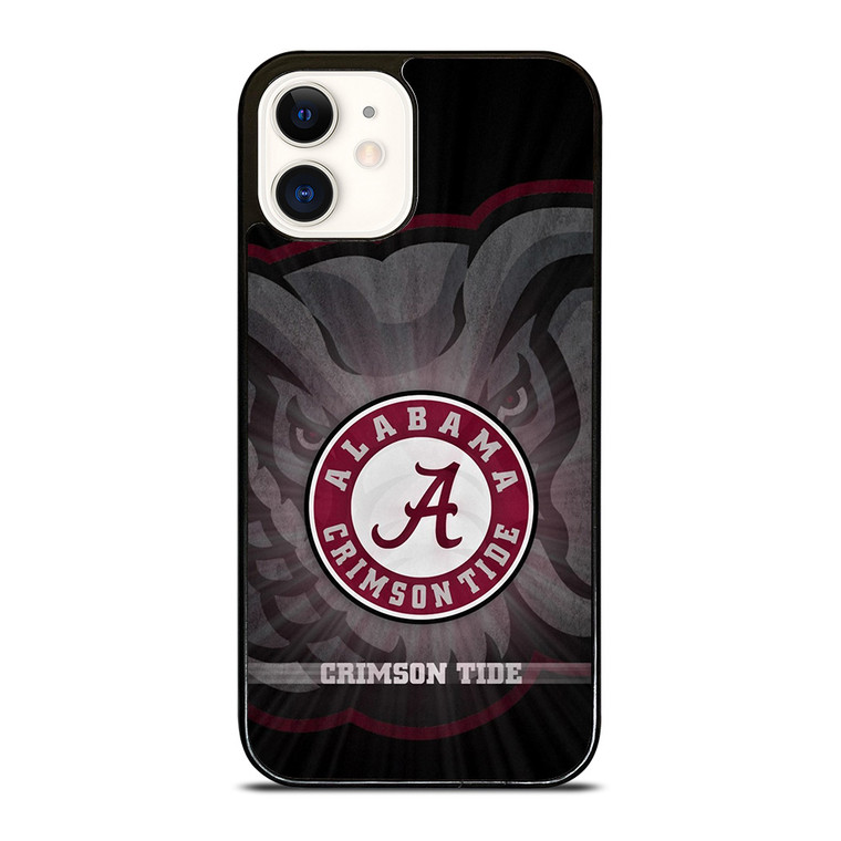 ALABAMA CRIMSON TIDE LOGO iPhone 12 Case