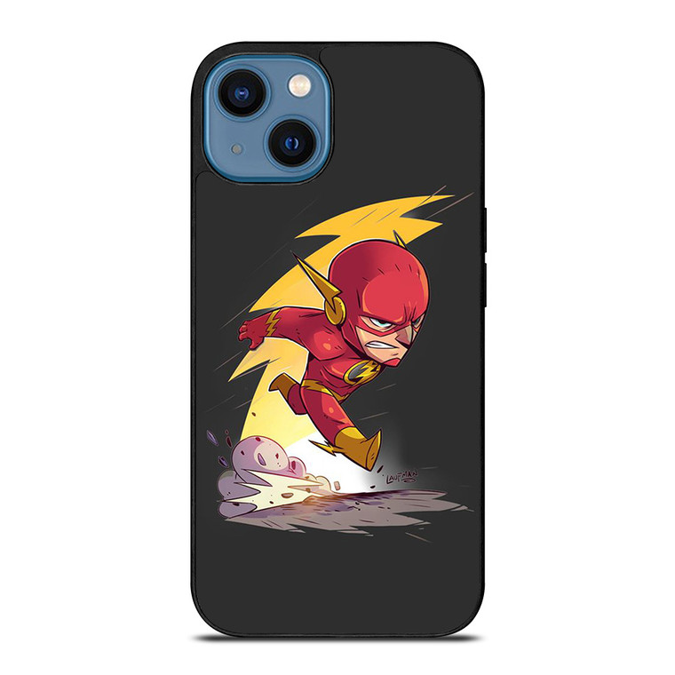 THE FLASH CARTOON KAWAII DC iPhone 14 Case