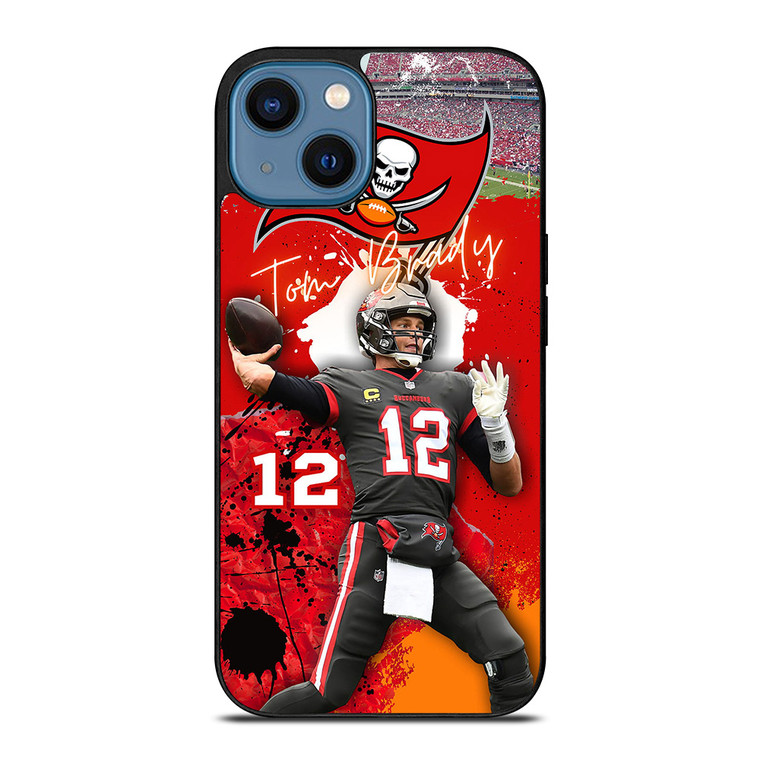 TOM BRADY TAMPA BAY BUCANEERS iPhone 14 Case
