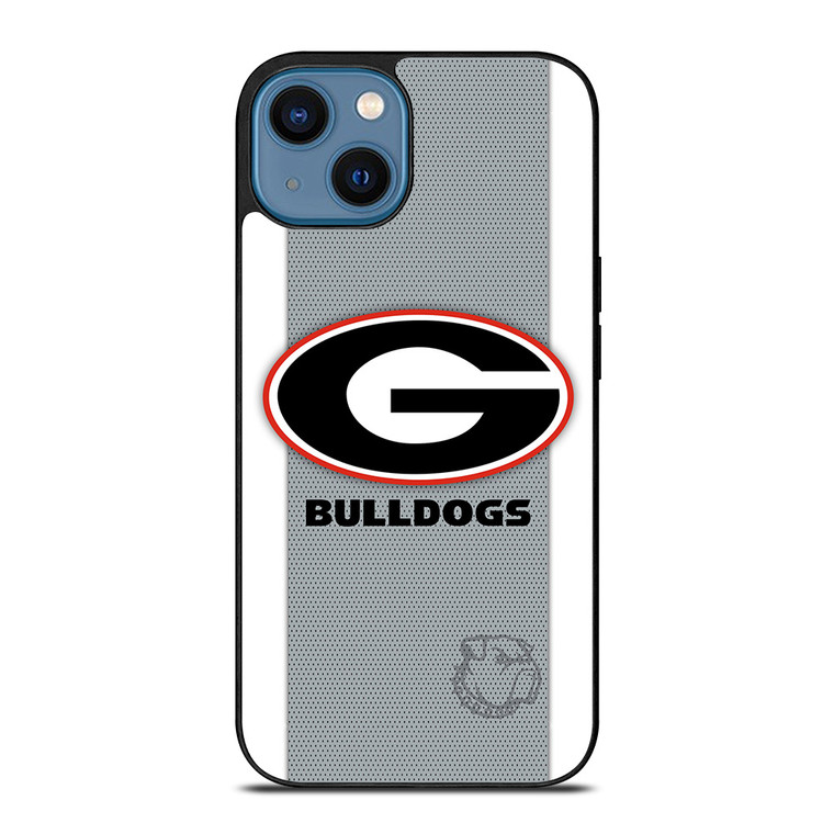 UNIVERSITY GEORGIA BULLDOGS FOOTBALL LOGO iPhone 14 Case