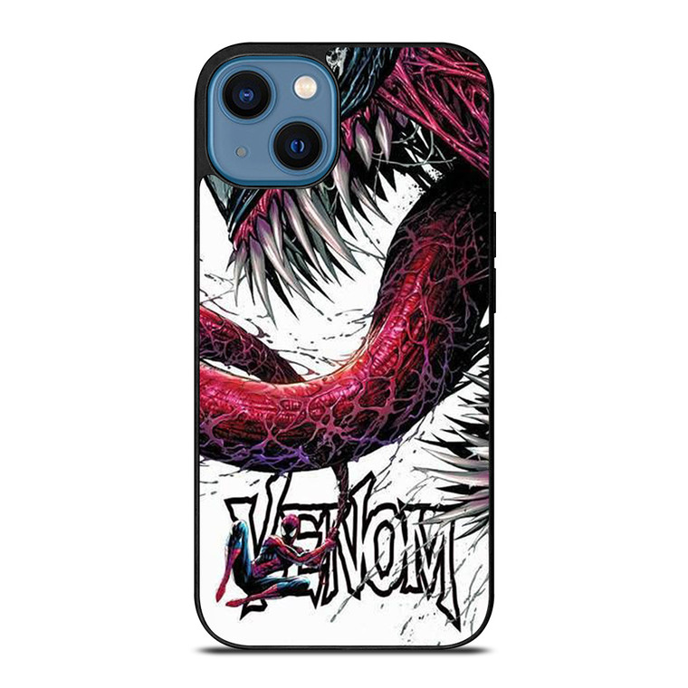 VENOM VS SPIDERMAN MARVEL COMIC iPhone 14 Case