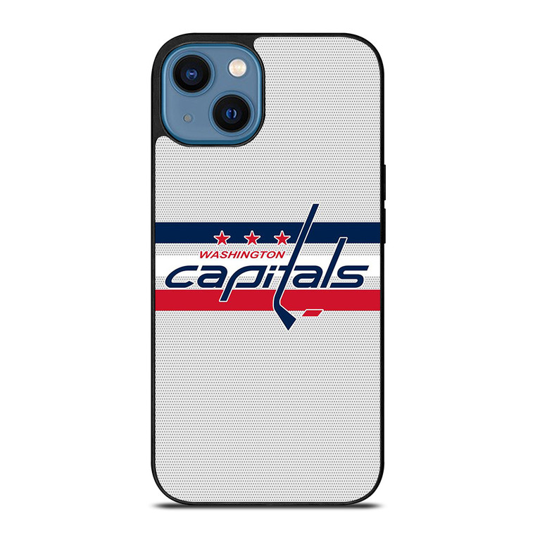 WASHINGTON CAPITALS LOGO EMBLEM HOCKEY CLUB iPhone 14 Case