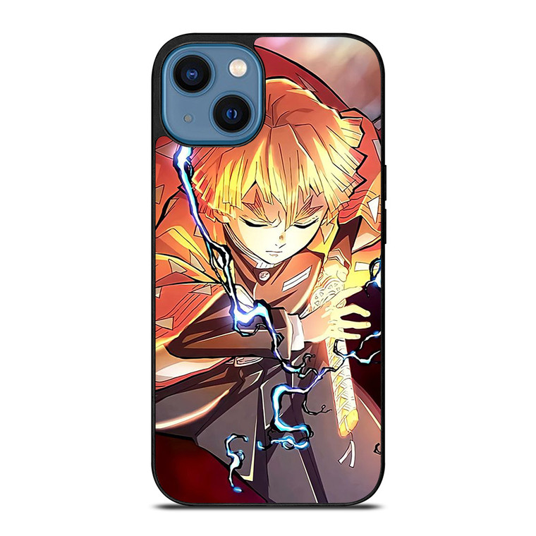 ZENITSU ANIME DEMON SLAYER iPhone 14 Case