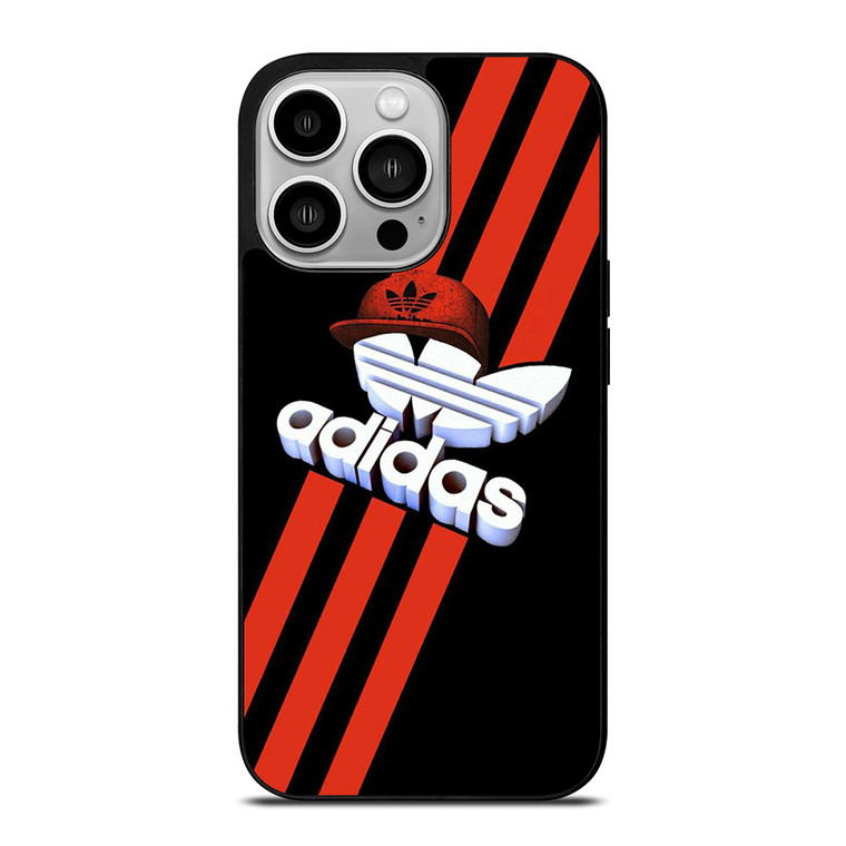 ADIDAC LOGO EMBLEM HAT iPhone 14 Pro Case