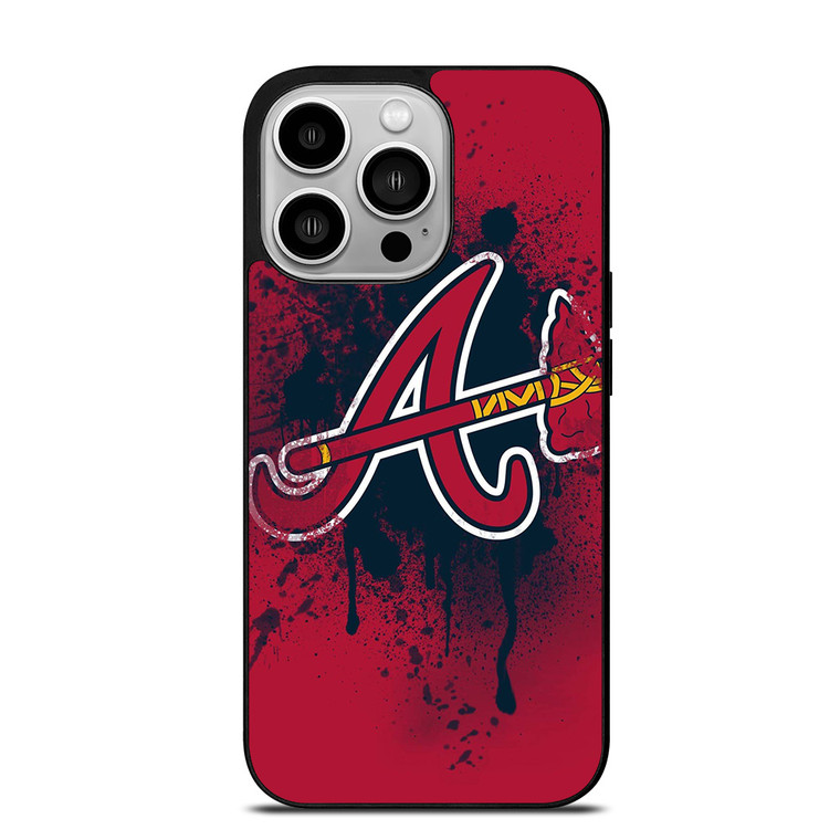 ATLANTA BRAVES MLB LOGO ICON iPhone 14 Pro Case