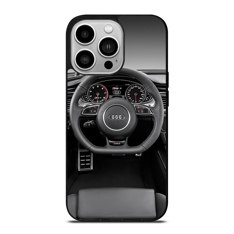 AUDI STEER LOGO iPhone 14 Pro Case