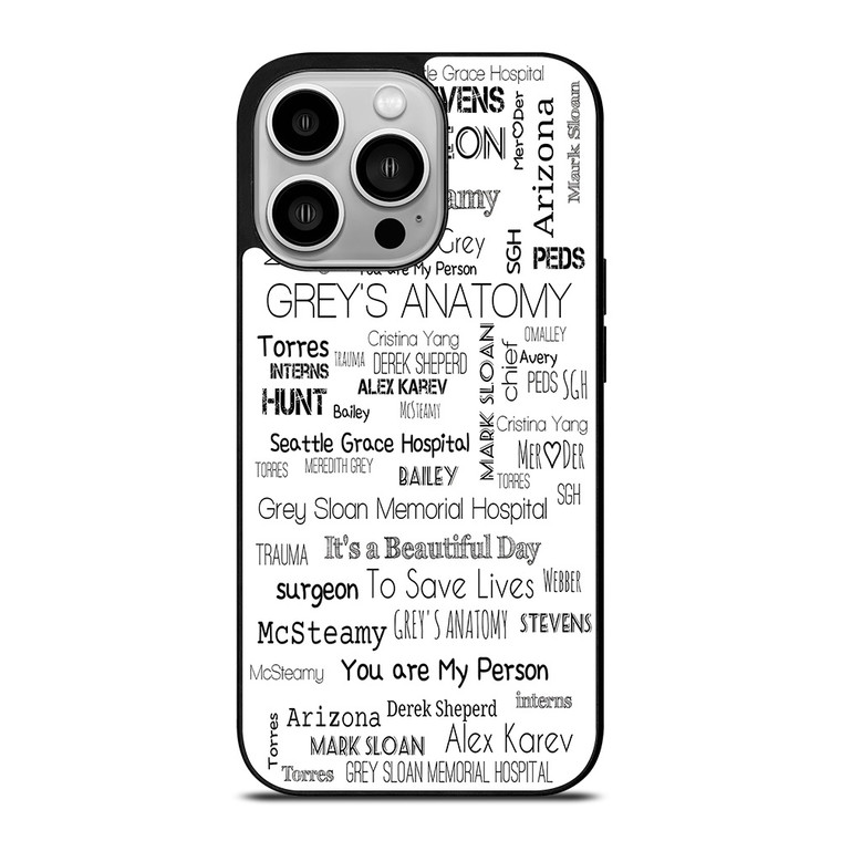GREY'S ANATOMY STORY iPhone 14 Pro Case