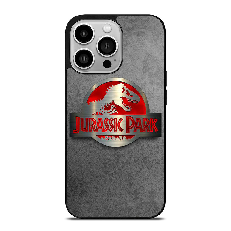 JURASSIC LOGO METAL iPhone 14 Pro Case
