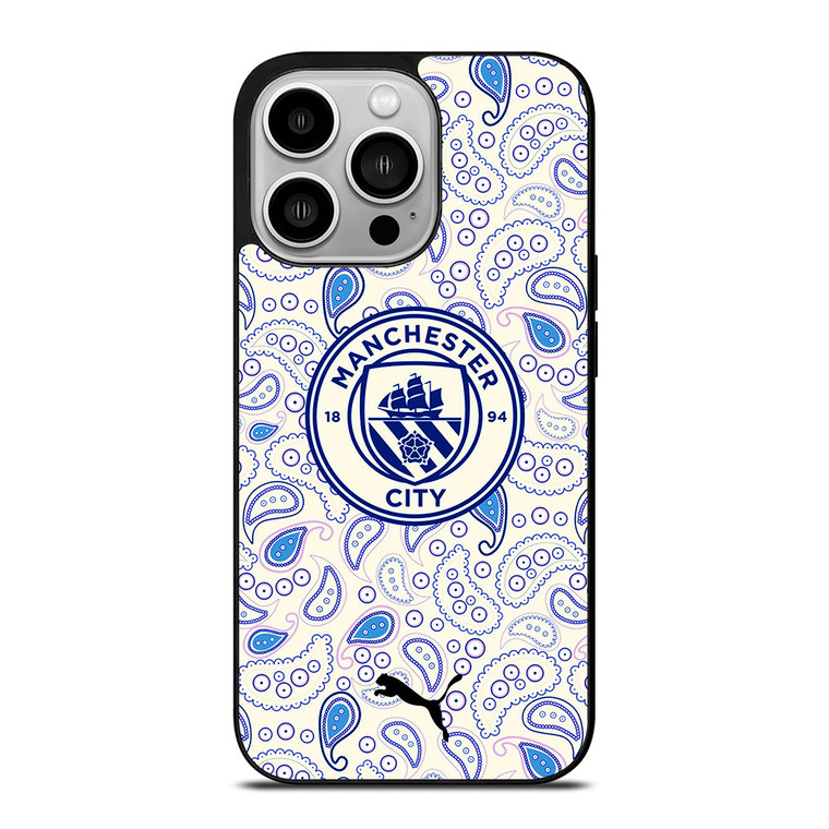 MANCHESTER CITY LOGO THIRD KIT iPhone 14 Pro Case