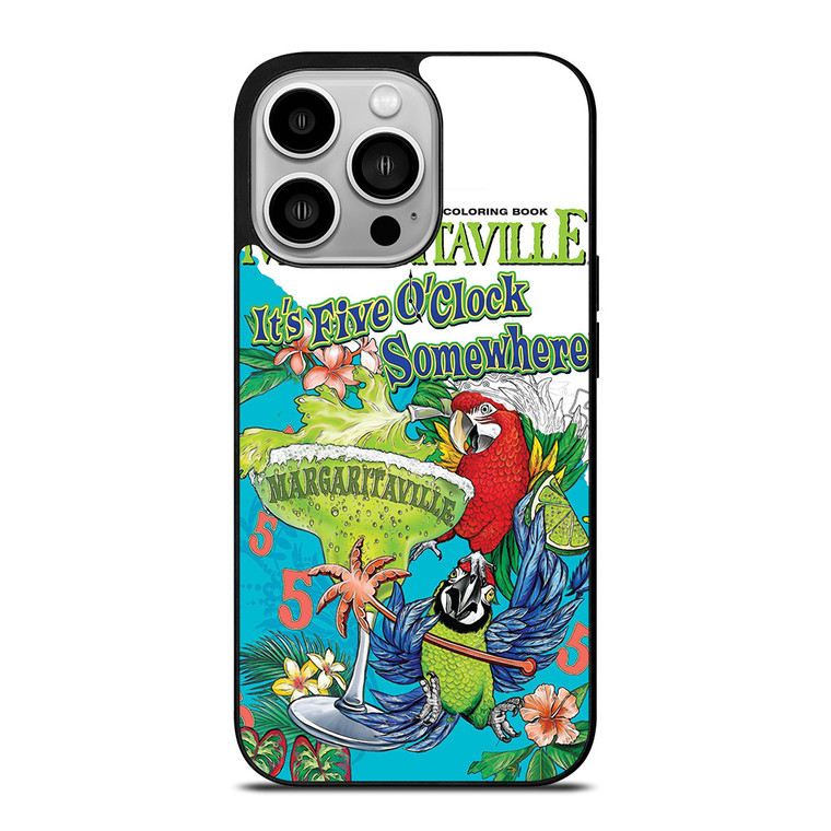 MARGARITAVILLE COLORING BOOK iPhone 14 Pro Case