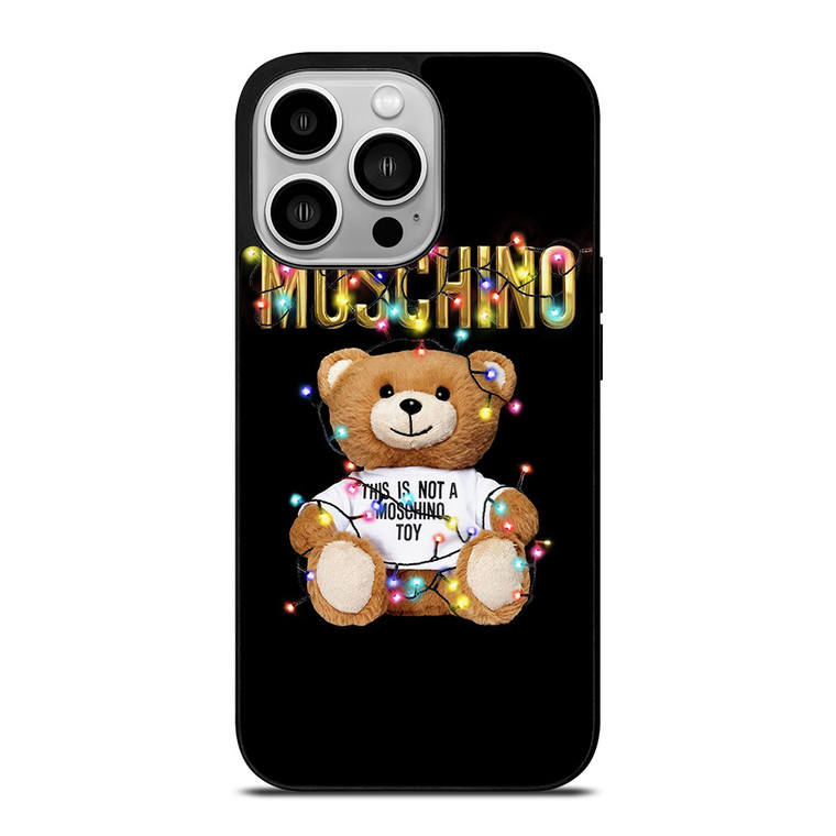 MOSCHINO BEAR IS NOT A TOY iPhone 14 Pro Case