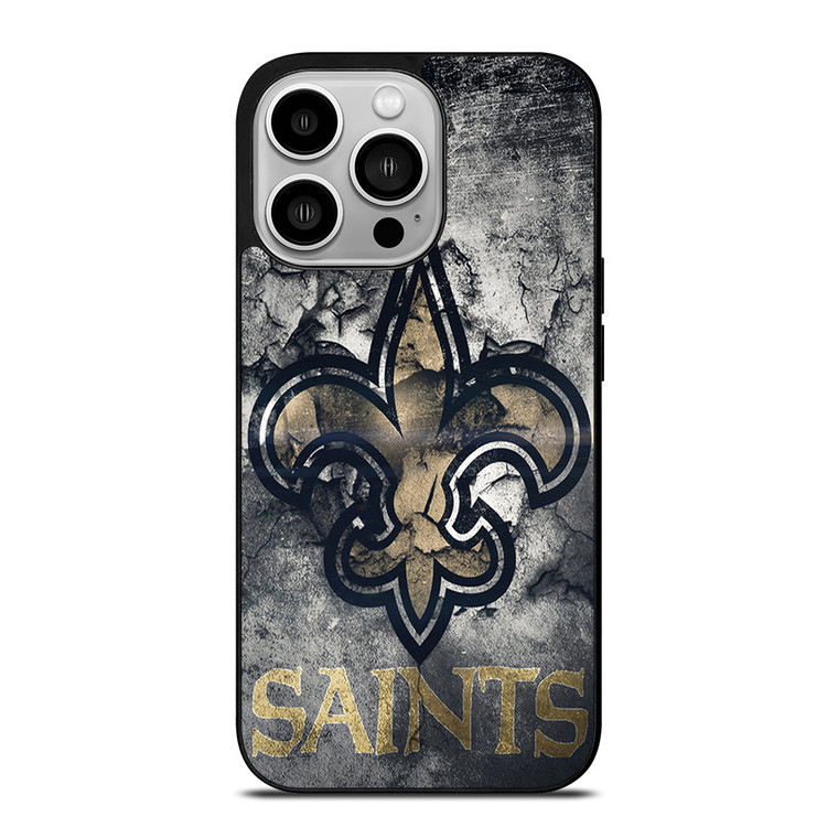 NEW ORLEANS SAINTS FOOTBALL LOGO iPhone 14 Pro Case