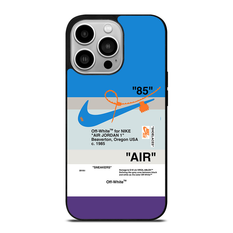 NIKE AIR JORDAN OFF WHITE iPhone 14 Pro Case