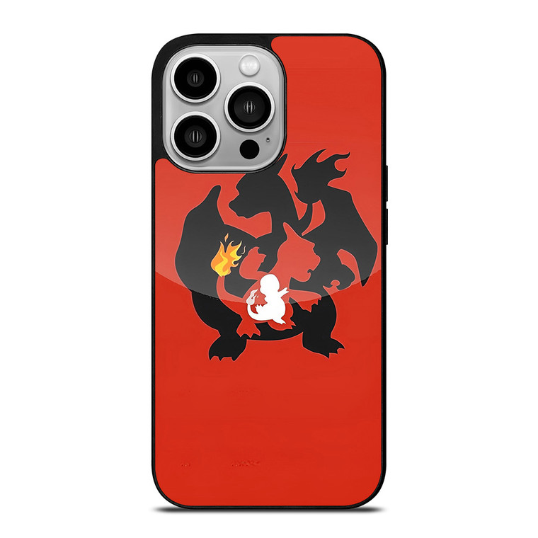 POKEMON CHARMANDER CHARMELEON CHARIZARD iPhone 14 Pro Case POKEMON CHARMANDER CHARMELEON CHARIZARD iPhone 14 Pro Case