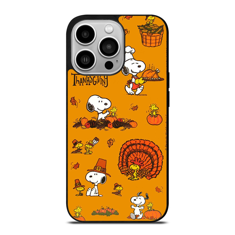 SNOOPY THE PEANUTS HAPPY THANKSGIVING iPhone 14 Pro Case SNOOPY THE PEANUTS HAPPY THANKSGIVING iPhone 14 Pro Case