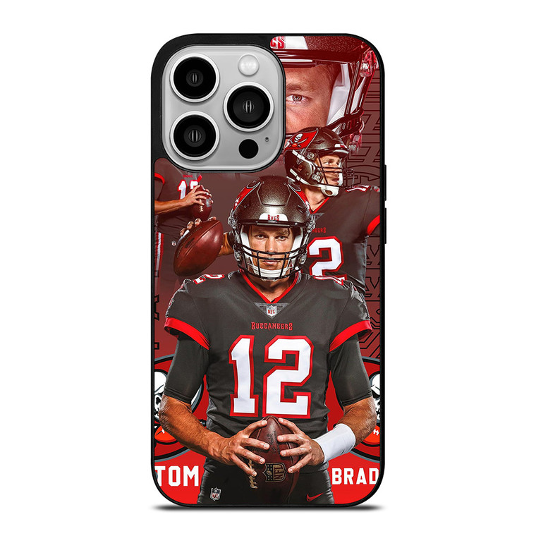 TOM BRADY TAMPA BAY 12 BUCANEERS iPhone 14 Pro Case