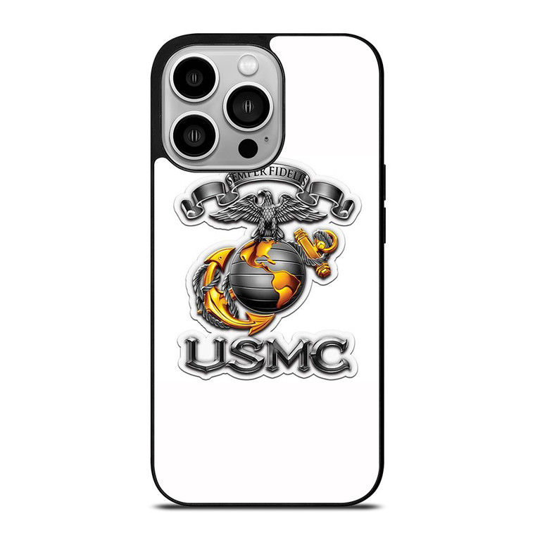 USMC MARINE CORP NAVY SEAL SEMPER FIDELIS iPhone 14 Pro Case