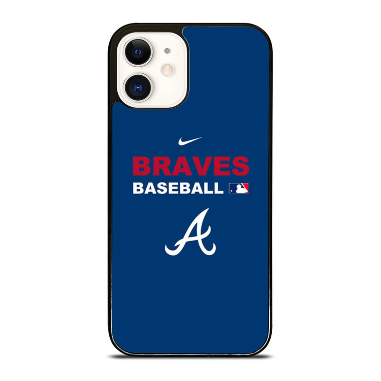 ATALANTA BRAVES BASEBALL LOGO iPhone 12 Case