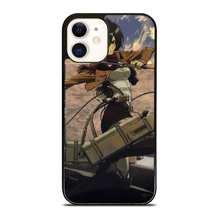 ATTACK ON TITAN MIKASA ACKERMAN iPhone 12 Case