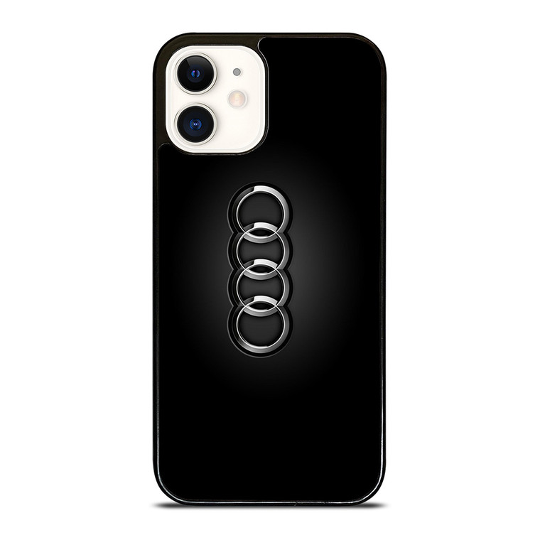 AUDI LOGO STEERING WHEEL iPhone 12 Case