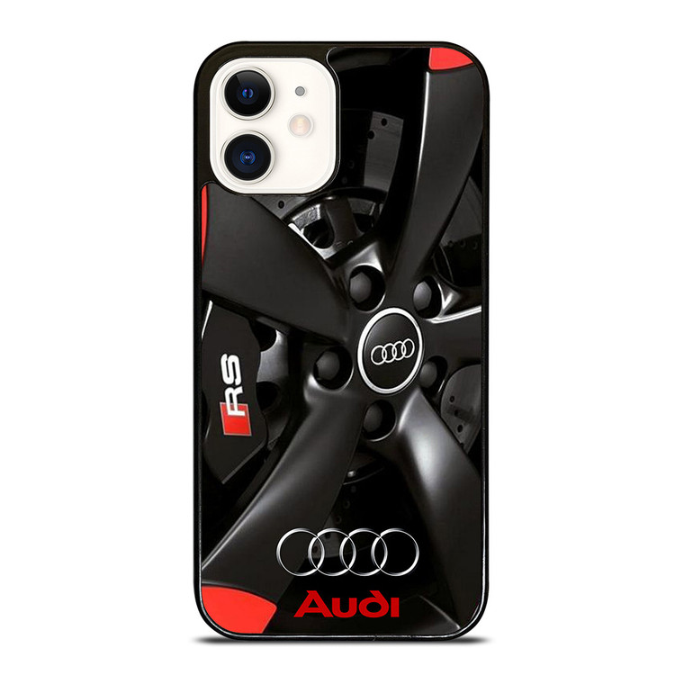 AUDI VELG LOGO BLACK iPhone 12 Case AUDI VELG LOGO BLACK iPhone 12 Case